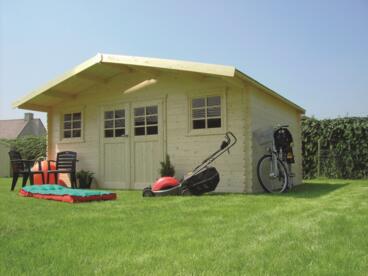 Goedkoop groot tuinhuis MONTREUX   S8344   Verkleind