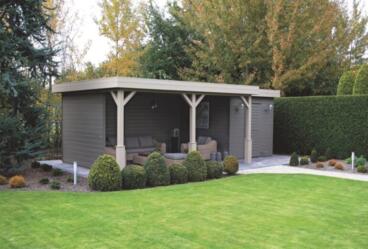 tuinhuis lugarde pr25   600x300cm   28mm