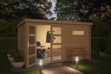 8711471581753 1022522 Outdoor Life Products Tuinhuis Blokhut Timian 380x230 3