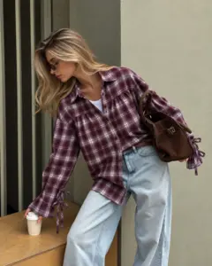 GERUITE BLOUSE FLANEL