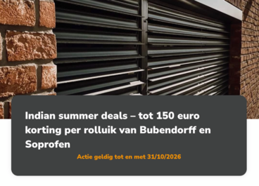 Solar rolluiken van Bubendorff en Soprofen met tot €150 korting per rolluik bij Suncomfort Aalst en Asse