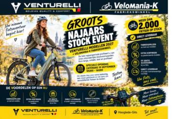 GROOTSE NAJAARS STOCKVERKOOP GAAT VAN START!