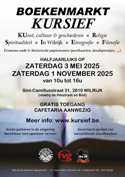 boekenmarkt kursief 2025