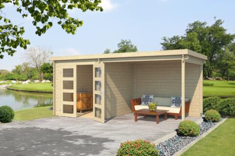 8711471581937 1022540 Outdoor Life Products Tuinhuis Blokhut met Overkapping Helena 472x230 2 min