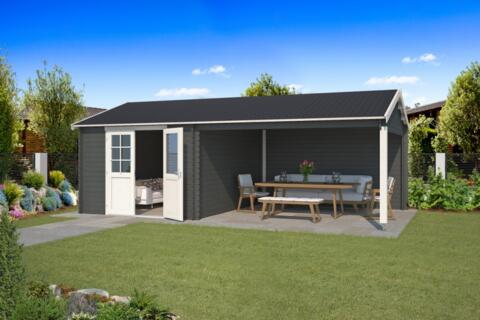 Tuinhuis Octavio Carbon grey