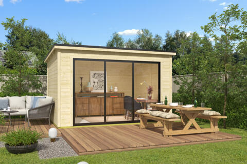 4743329242060 1060270 Outdoor Life Products Tuinhuis Blokhut Pernilla 385x295 2