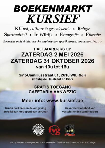 boekenmarkt kursief 2026