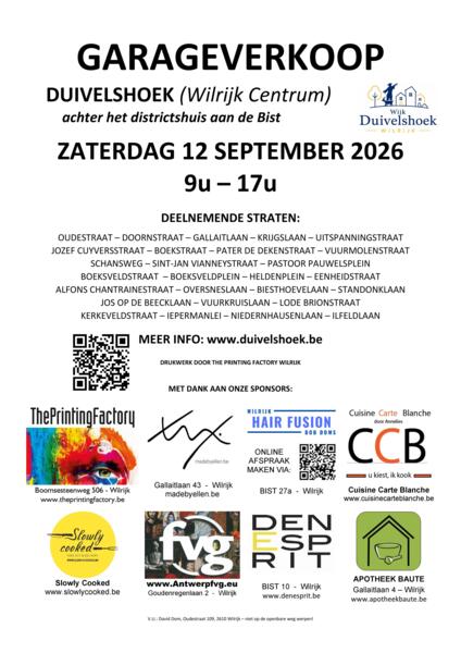 Garageverkoop2026 afficheA3