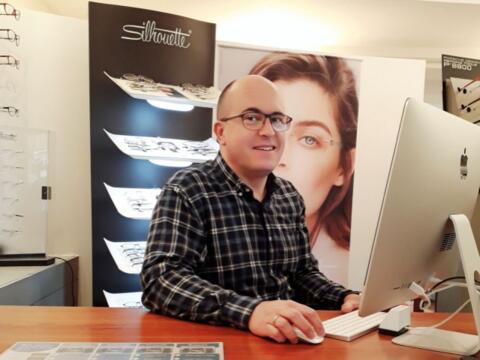 Christophe Vroman optieker opticien optometrist contactlensspecialist