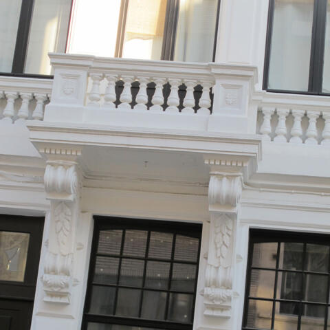 Zemco te Antwerpen, schilderwerken binnen en buiten, gevelwerken, renovatie herenhuis
