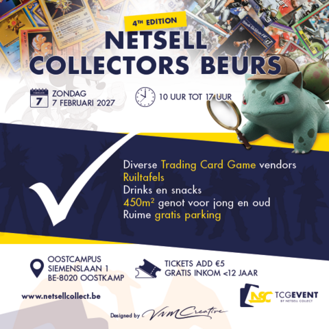 Netsell Collectors Beurs Oostkamp Flyer