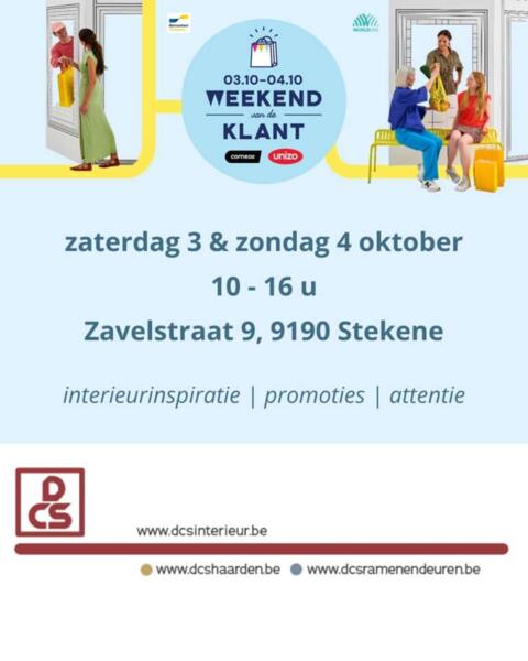 weekend van de klant stekene