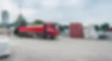 vrachtwagen Kabergs Bouwmaterialen