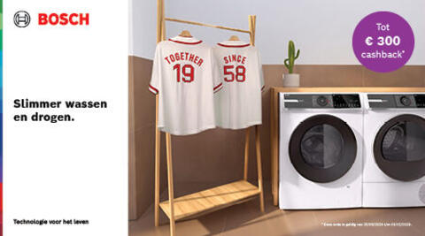 Bosch - Tot €300 cashback