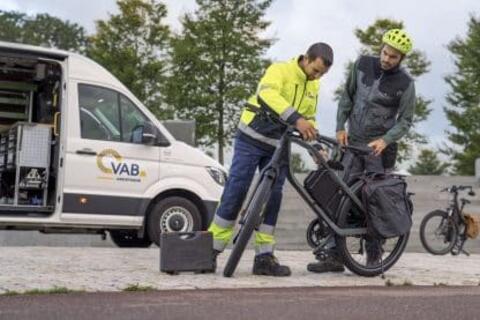 VAB pechverhelping fiets