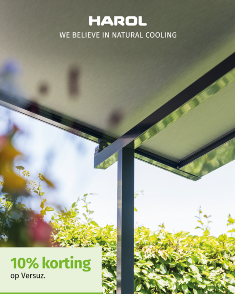 IANDO Grobbendonk | Tot 10% korting op Harol pergola Versuz en Air