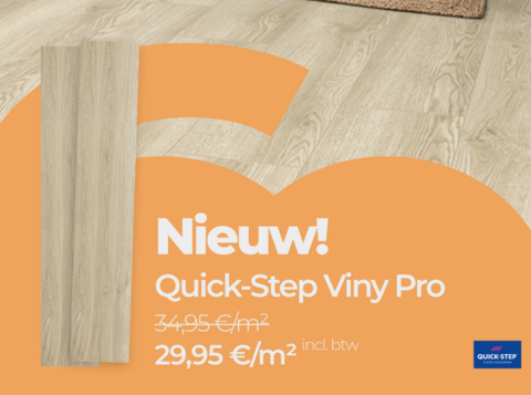 Nieuw: Quick-Step Viny Pro