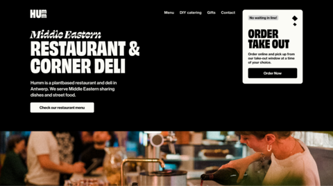 Website van Humm