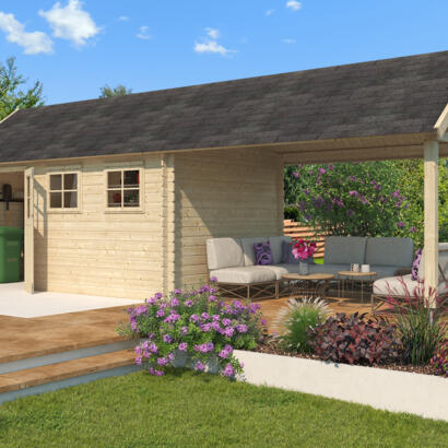 Goedkooptuinhuis Gloucester 3603 open