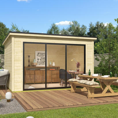 4743329242060 1060270 Outdoor Life Products Tuinhuis Blokhut Pernilla 385x295 2