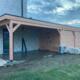 Douglas carport berging aan huis