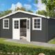 Tuinhuis Udo 300 Carbon grey