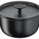 Tefal ronde gietijzeren braadpan 20 cm - Stevige pan voor bakken en braden