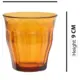 Duralex Picardie drinkglazen amber - set van 6 - 31 cl