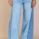 Denim wide leg