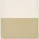 Wiegdeken cotton fleece wafel Amsterdam - Olive