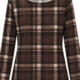 Longsleeve top Check Brown