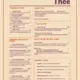 Menu kaart met thee specialiteiten bij Bonitto in Beerse, inclusief zwarte thee, groene thee, kruidenthee, vruchtenthee en andere warme theevariaties.