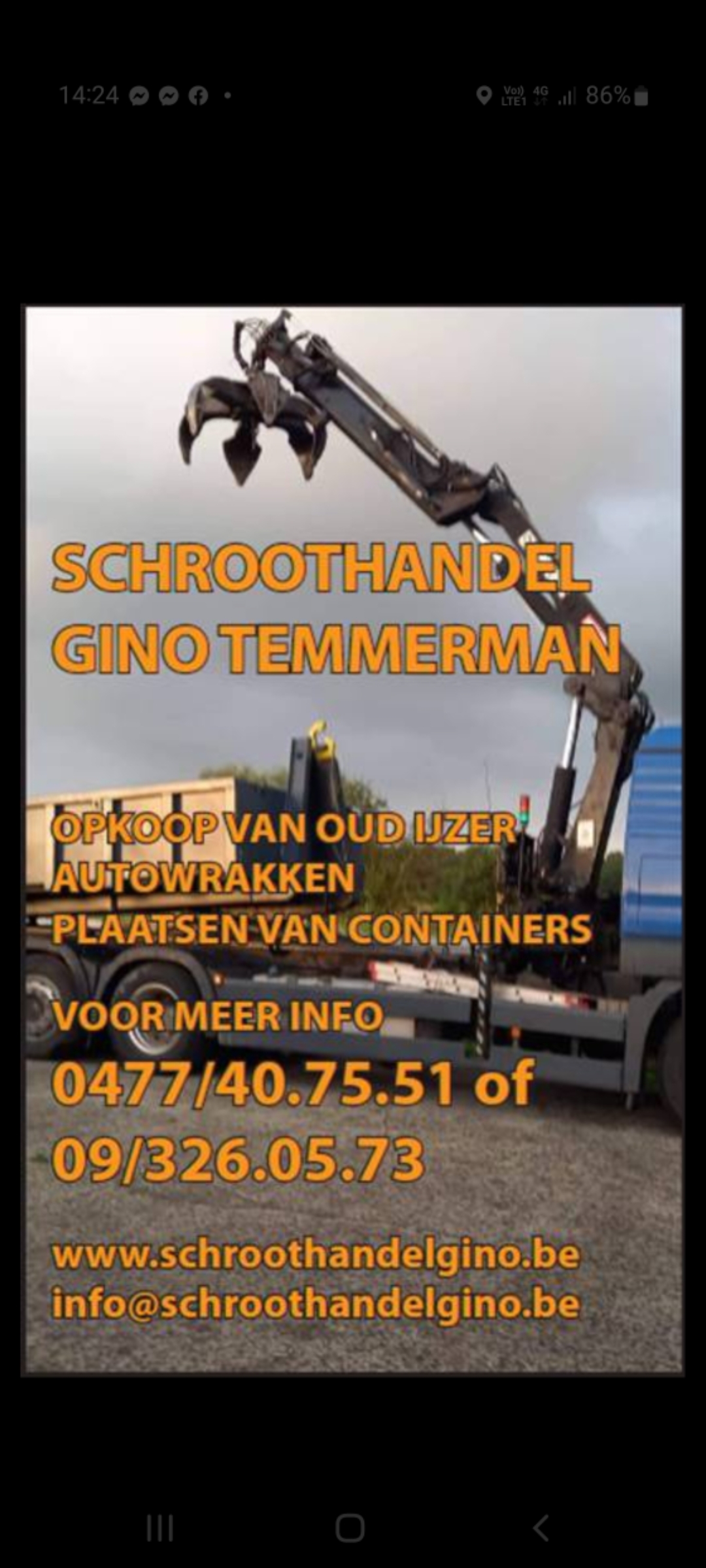 Schroothandel Gino