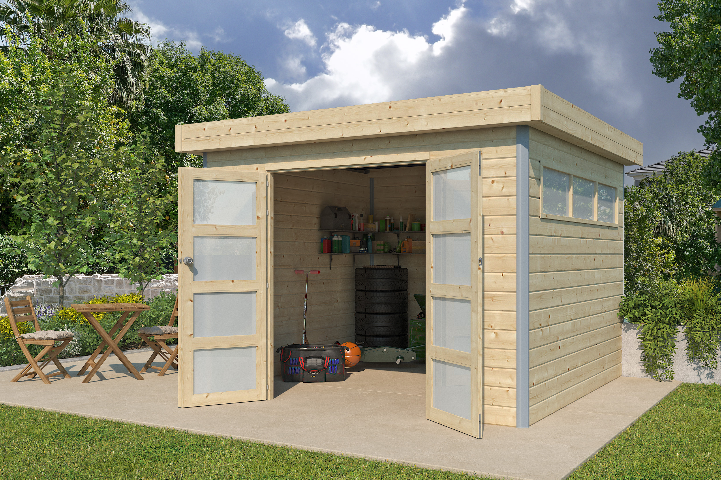 Nieuw tuinhuis 5101ISO