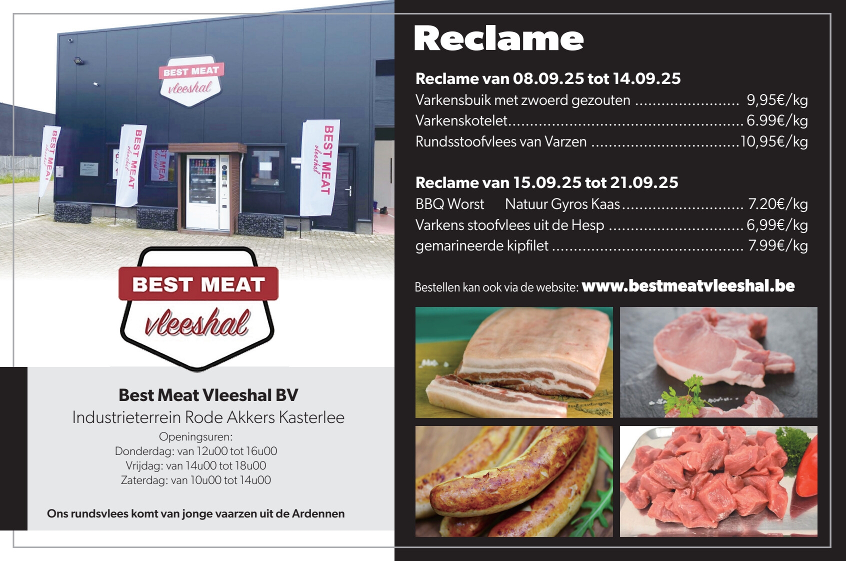 Van steak tot stoofvlees – altijd vers, altijd topkwaliteit