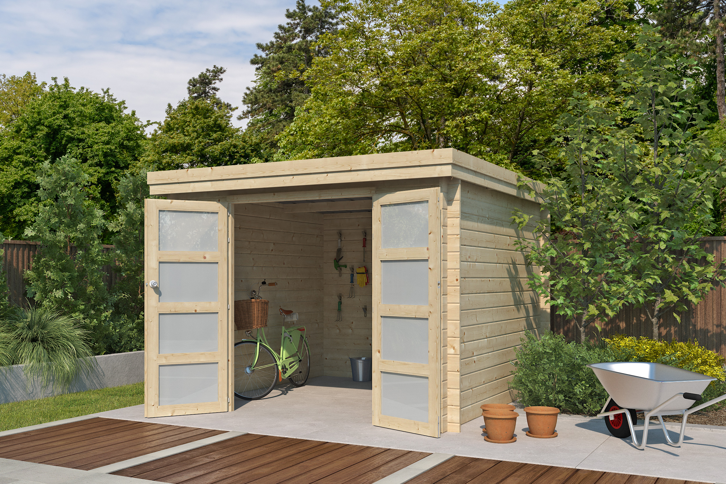NIEUW Modern tuinhuis 3702