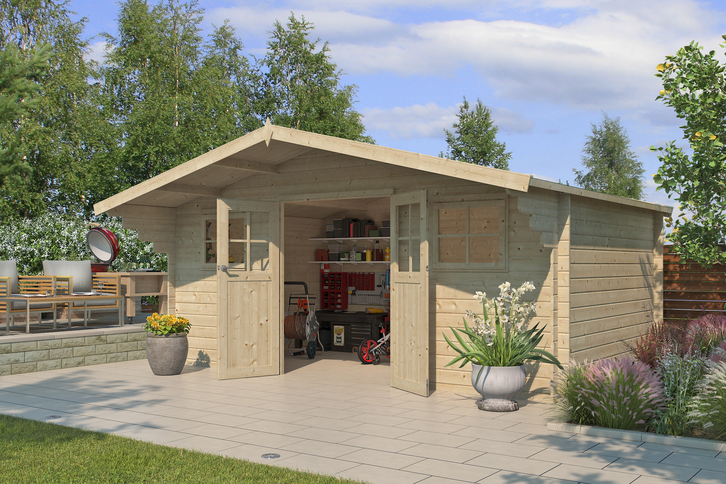 NIEUW Tuinhuis 3055 L te koop