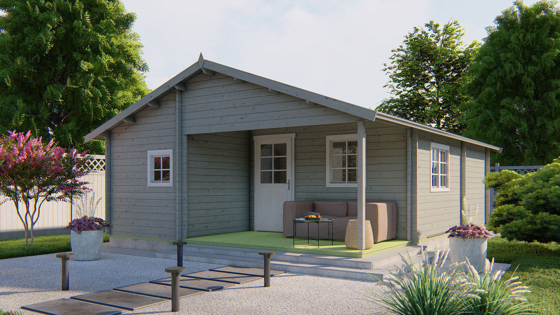 MAATWERK: blokhutten, woonunits, bijgebouwen.