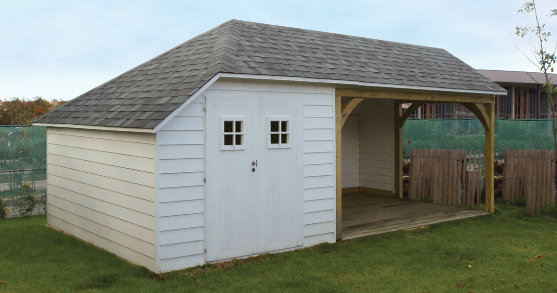 Landelijk tuinhuis SHEFFIELD in diverse standaard maten