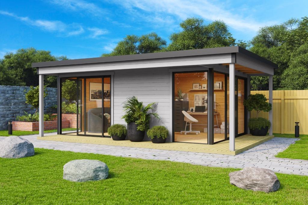 Nieuw Luxe blokhut Domeo 3 Loggia