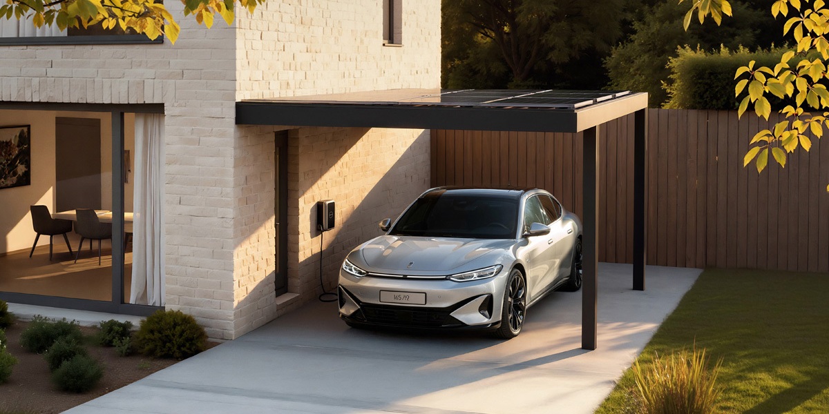 Aluminium carport Arqos ---MAATWERK---