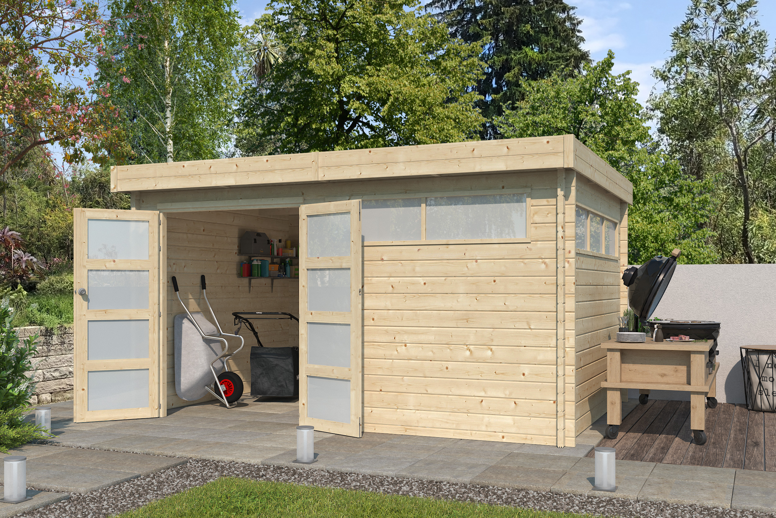 NIEUW Modern tuinhuis 4603ISO