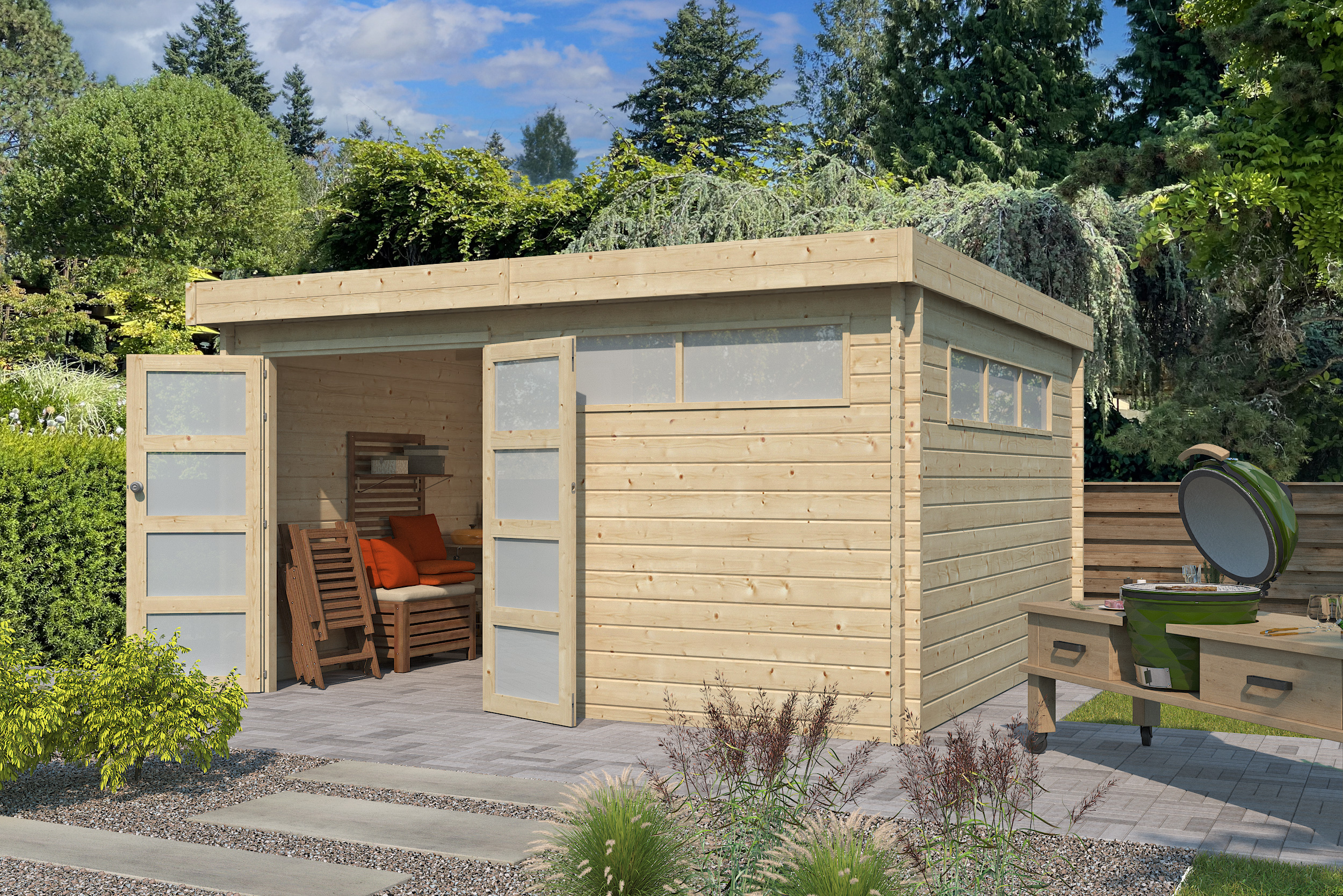 NIEUW Modern tuinhuis 4604ISO