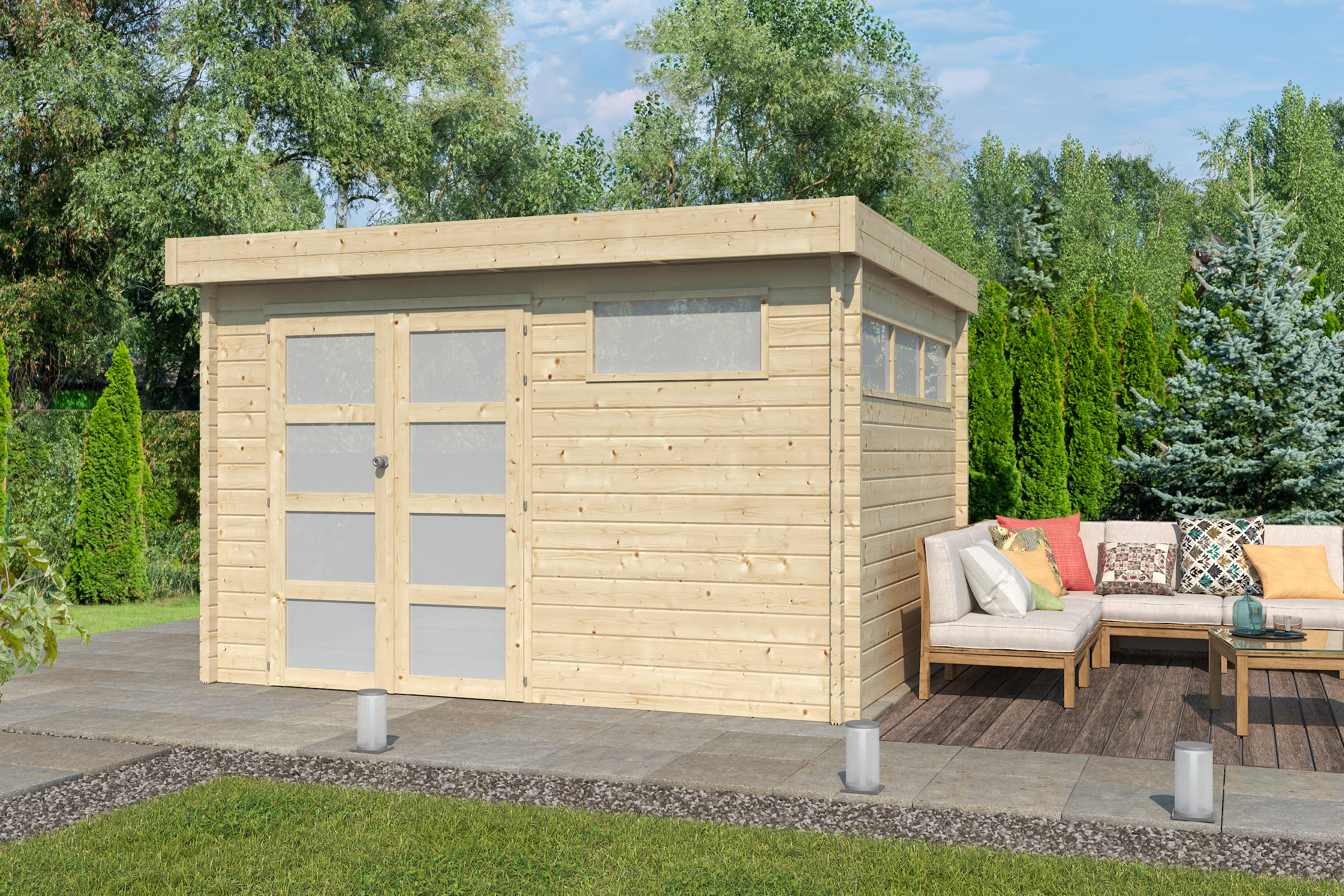 NIEUW Modern tuinhuis 4605ISO