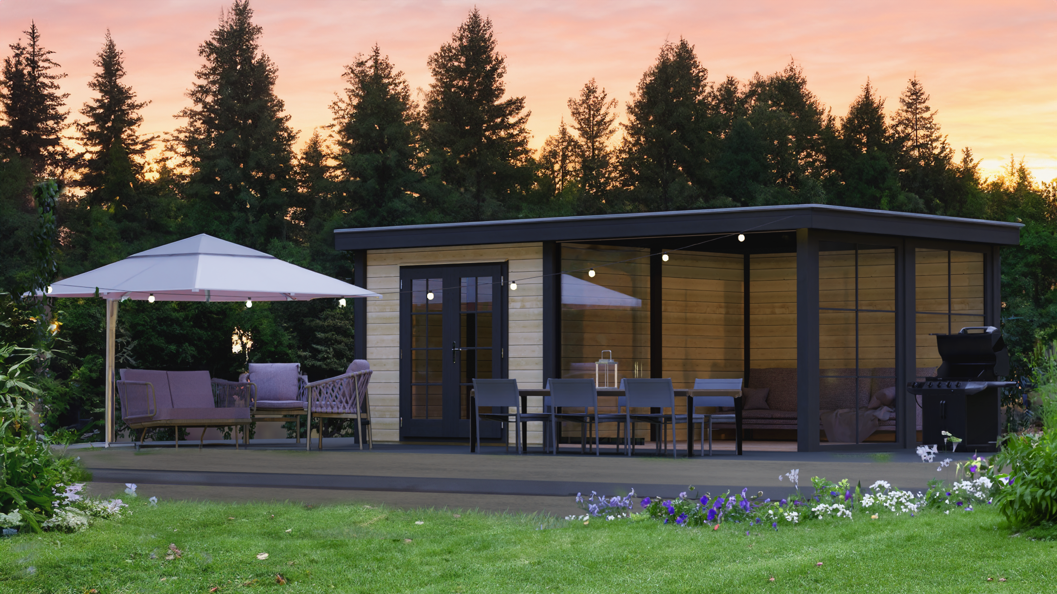 Tuinhuis PS93 ---MAATWERK---