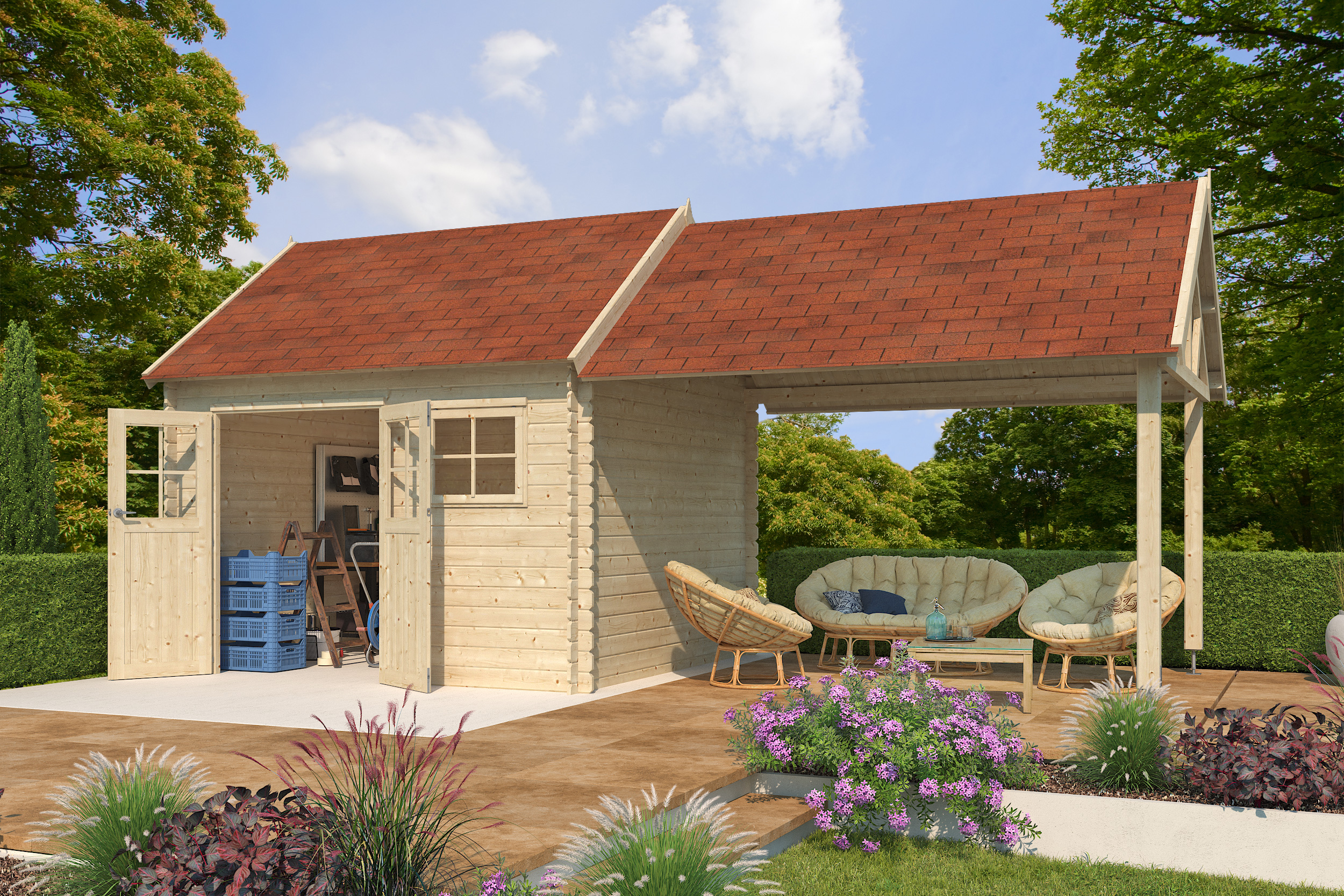 NIEUW Cottage tuinhuis 3802EXT