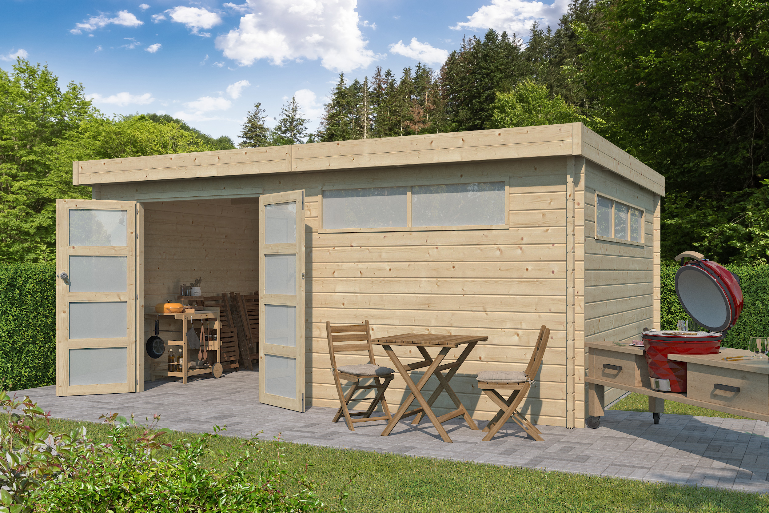 NIEUW Modern tuinhuis 4602ISO