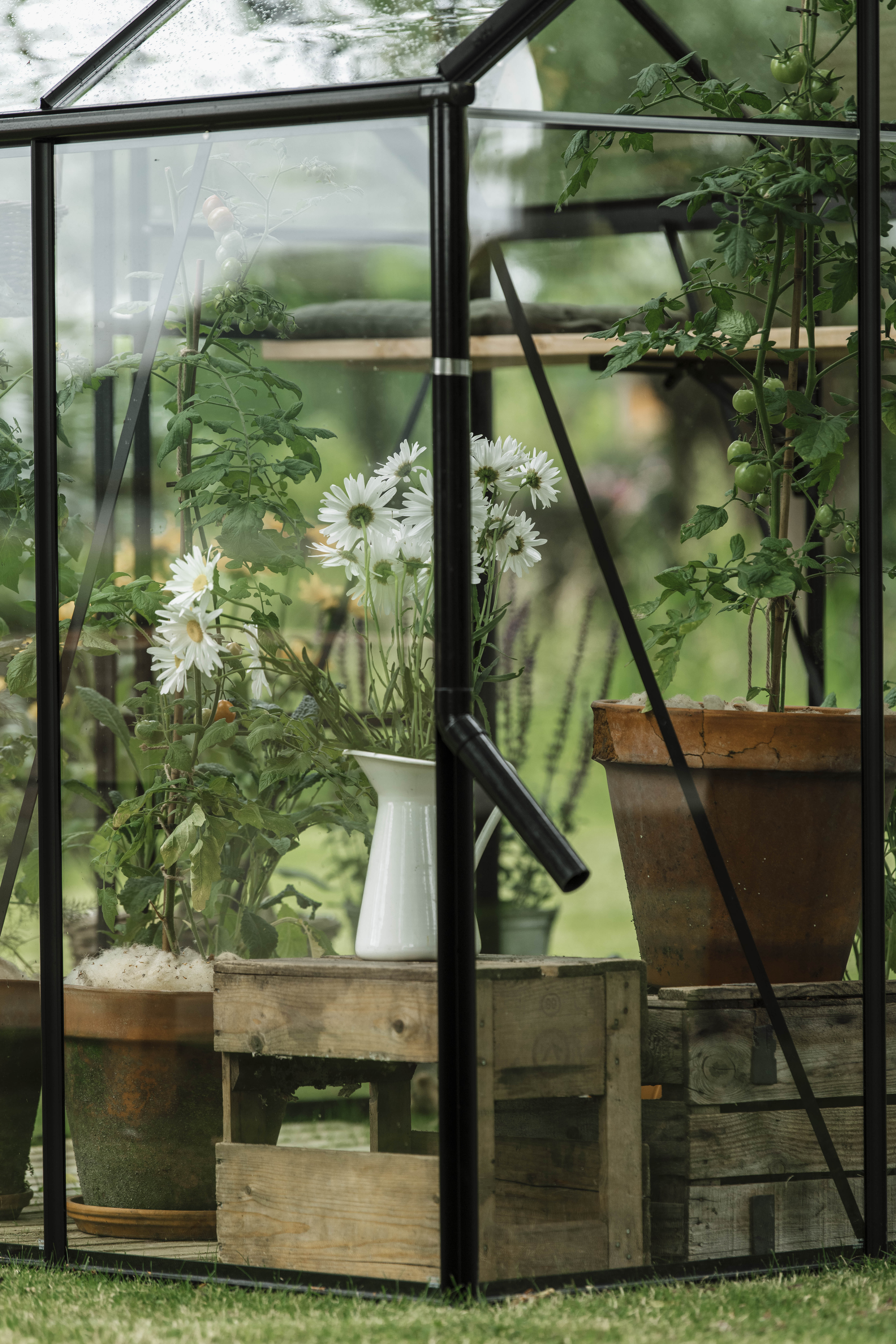 Tuinkas Kate II zwart VG 3mm