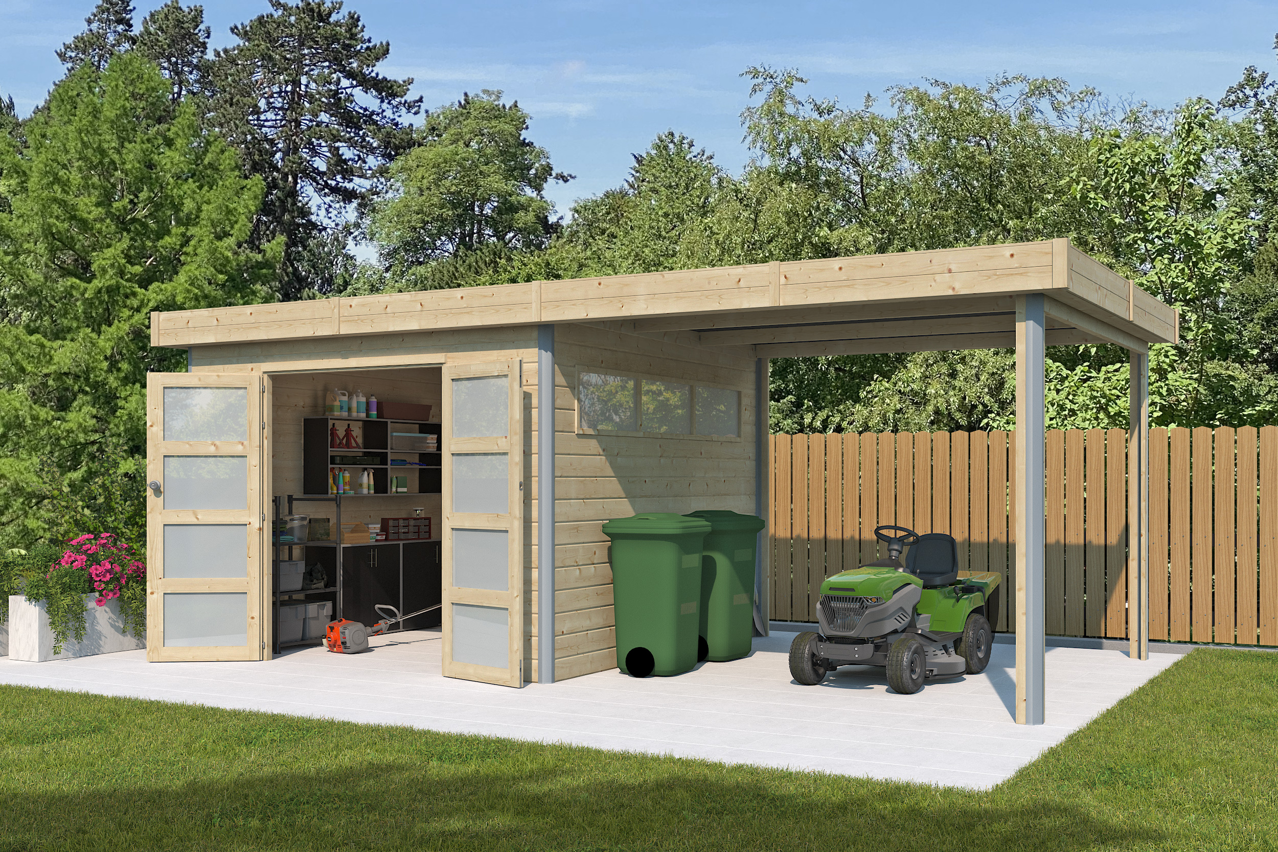 NIEUW Blokhut 5101EXT285AC