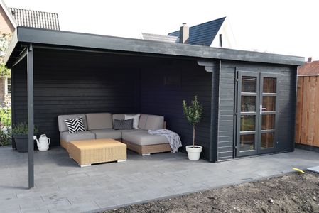 Blokhut - Tuinhuis Diederick | 28 mm | vuren onbehandeld